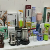 شیکر های قهوه و خردکن و آسیاب قهوه ، قهوه جوش