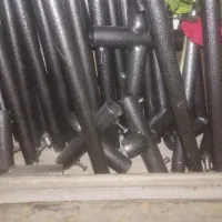 اسکلت فلزی با لوله گازی یک اینچ