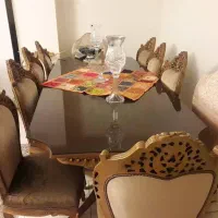 ناهارخوری چوب راش و گردو