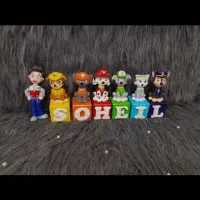 گیفت مکعب عروسک|مجسمه، تندیس، ماکت|مشهد, خواجه ربیع|دیوار