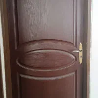 دو عدد درب چوبی سرویس بهداشتی و حمام