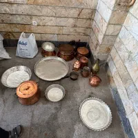 ظروف مسی قدیمی