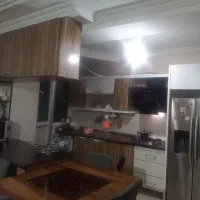 کابینت کارکرده سالم همراه هود گاز وسینک