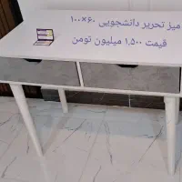میز تحریر و کمد کُنج دیوار
