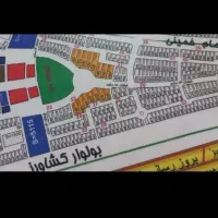 زمین محله ۱۲ فاز ۳ یک قطعه پشت حاشیه امام خمینی|فروش زمین و ملک کلنگی|گلبهار, شهر جدید گلبهار|دیوار