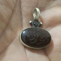 گردنبند فروهر هخامنشی + پلاک عقیق یمانی|کلکسیون اشیاء عتیقه|میناب, |دیوار