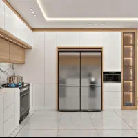 نصب قرنیز پارکت کاغذ دیواری