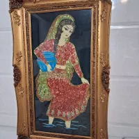 تابلو هنری پولک دوزی