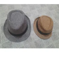 کلاه شاپو طوسی و نسکافه ای  بزرگسال و پچگانه