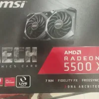 گرافیک rx5500 xt  4gb برند msi