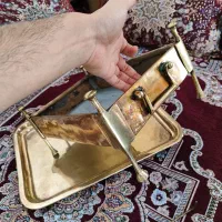 منقل عتیقه برنجی