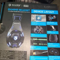هدفون گیمینگ sades مدل knight pro|قطعات و لوازم جانبی رایانه|تهران, نازیآباد|دیوار