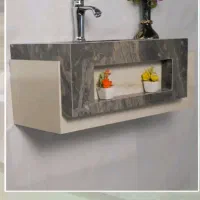 روشویی سرامیکی طرح آلین|لوازم سرویس بهداشتی|ماهدشت, |دیوار