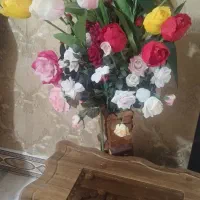 گل های مصنوعی زیبا|گل مصنوعی|الیگودرز, |دیوار
