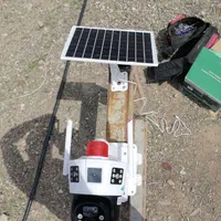 دوربین خورشیدی3لنز//بدون نیازبه برق-نگهبان باغ4G|دوربین مداربسته|کرمان, |دیوار