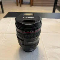 لنز کنون ۲۴-۱۰۵ f 4 canon|دوربین عکاسی و فیلم‌برداری|تهران, شهرک غرب|دیوار