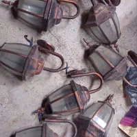 چراغ حیاطی فلزی|لامپ و چراغ|ماهدشت, |دیوار