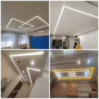 مشاوره واجرای کناف سقف کاذب باکس نورمخفی دکوراتیو|خدمات پیشه و مهارت|نیشابور, هفده شهریور|دیوار