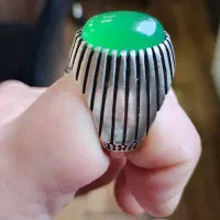 انگشتر عقیق سبز