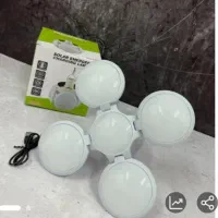 چراغ ستاره ای پنج پر (شارژ با برق و نور خورشید)