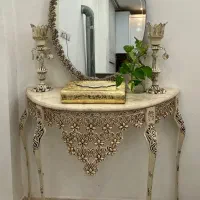 آینه و شمعدان وکنسول