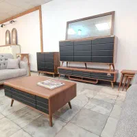 ست آینه کنسول میز تی وی