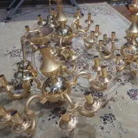 فروش ـ خریدار لوستر برنزی قدیمی جدید کل تهران