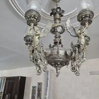 لوستر برنج ۵ شعله فرشته