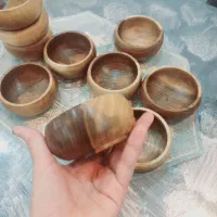 کاسه آجیل‌ خوری چوب گردو یک تکه