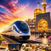 سفر زیارتی مشهد با قطار های ۴ تخته و ۶ تخته