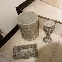 گلدان ، جا دستمال ، سطل ، رومیزی