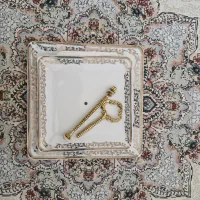 شیرینی خوری چینی زیبا ۲ طبقه|ظروف سرو و پذیرایی|شیراز, شهرک پرواز|دیوار