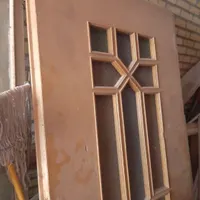 فروش درب چوبی قدیمی تمیز ومحکم