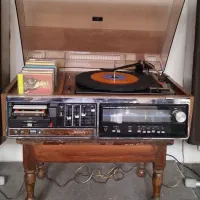 گرامافون  گرام آنتیک سه کاره قدیمی