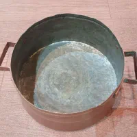 دیگ مسی قدیمی|کلکسیون اشیاء عتیقه|نکا, |دیوار