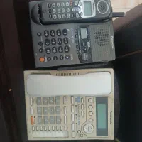 دو عدد تلفن پاناسونیک اداری