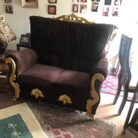 مبل ۷ نفره نیمه کلاسیک|مبلمان خانگی و میز عسلی|شیراز, ارم|دیوار