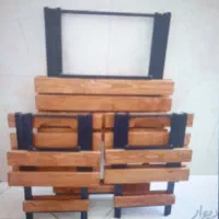 میز و صندلی تاشو فلز اهنی