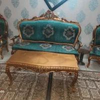 مبل استیل چوب راش منبد کار دست|مبلمان خانگی و میز عسلی|قرچک, میرزائی جنوبی|دیوار