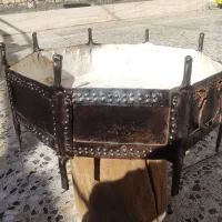 منقل قاجاری هشت ضلعی