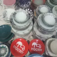 ظرف شیشه ای طرح دار|ظروف سرو و پذیرایی|قم, حنیف نژاد|دیوار