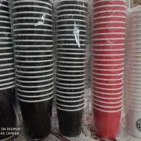 لیوان کاغذی تک و دوجداره در سایزهای مختلف