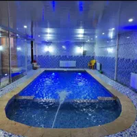 اجاره روزانه باغ ویلا/استخردارسرپوشیده آبگرم