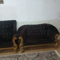 یه دس مبل ۷نفره|مبلمان خانگی و میز عسلی|کوهدشت, |دیوار