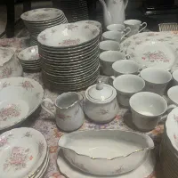 سرویس  چینی اصل ژاپن با لوگوی ژاپن نو ۱۱۰ پارچه