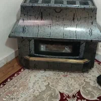بخاری گازی مروارید سوزطرح شومینه