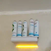 شارژ گاز کولر خودرو با ترازو و ابزار دقیق