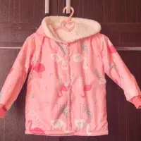 کاپشن دخترانه کاملا سالم و تمیز