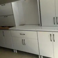 کابینت فلزی 3متر/8تیکه با توری آبچکان