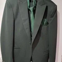 کت شلوار مردانه (سبز یشمی)